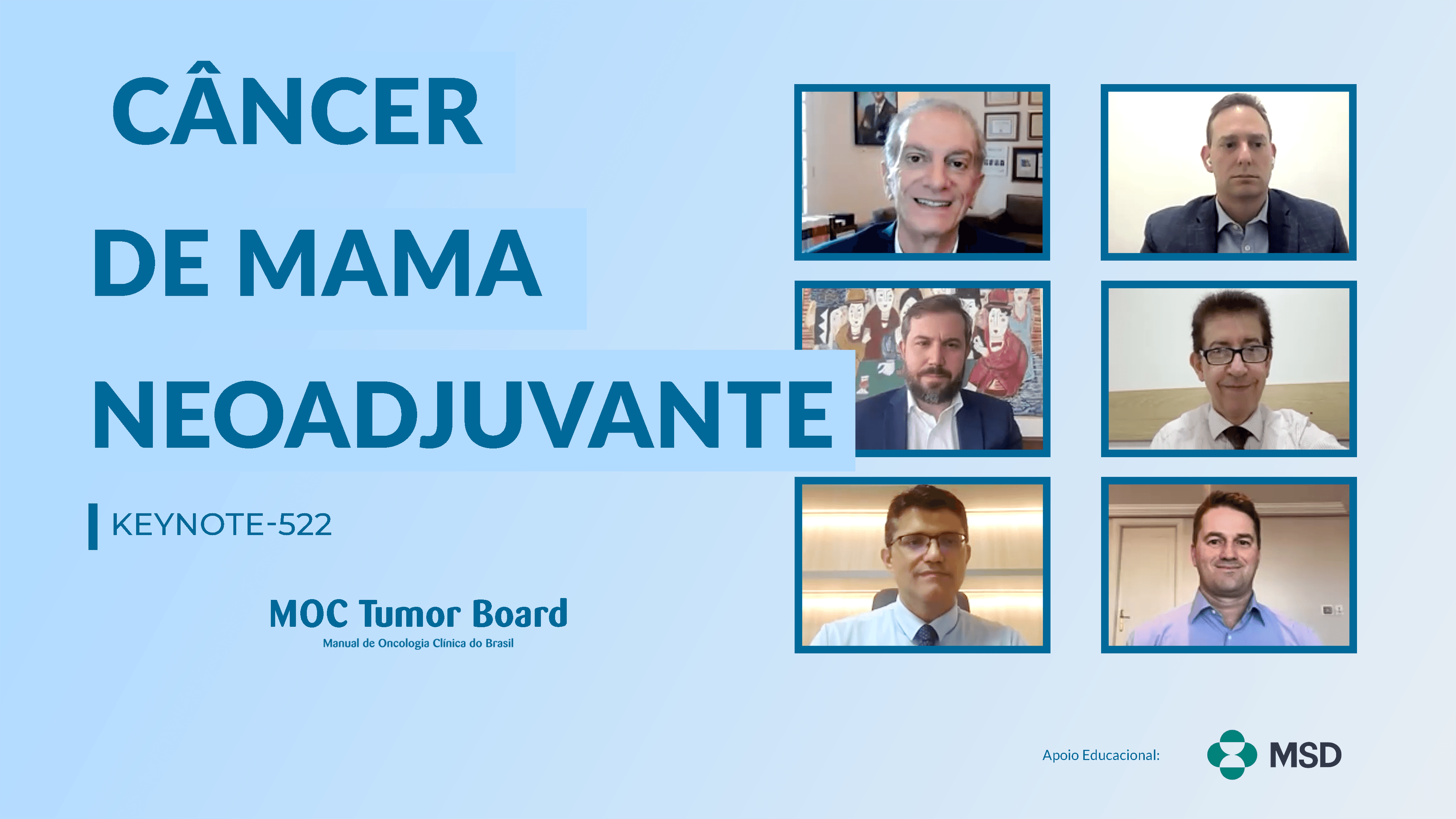 TUMOR BOARD - Câncer de Mama Neoadjuvante